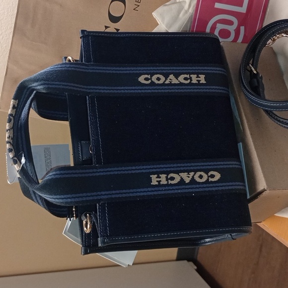 Coach Denim Smith Tote 24 - Picture 8 of 15